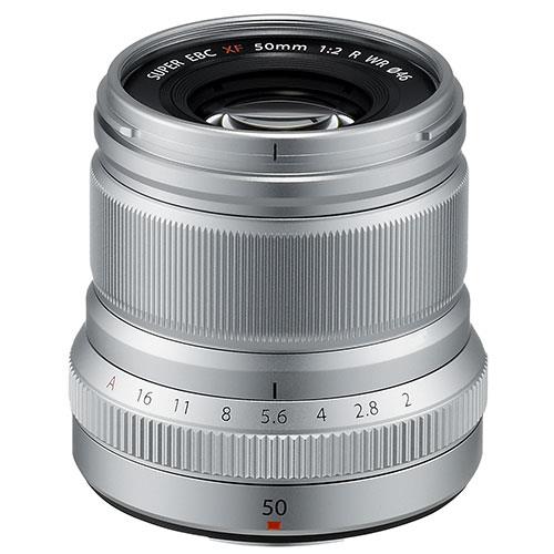 لنز Fujifilm XF50mm f/2.0 R WR به رنگ نقره ای